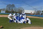 Baseball vs MIT  Wheaton College Baseball vs MIT in the  NEWMAC Championship game. - (Photo by Keith Nordstrom) : Wheaton, baseball, NEWMAC